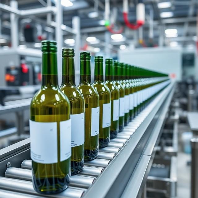 Used glass bottling line equipment
